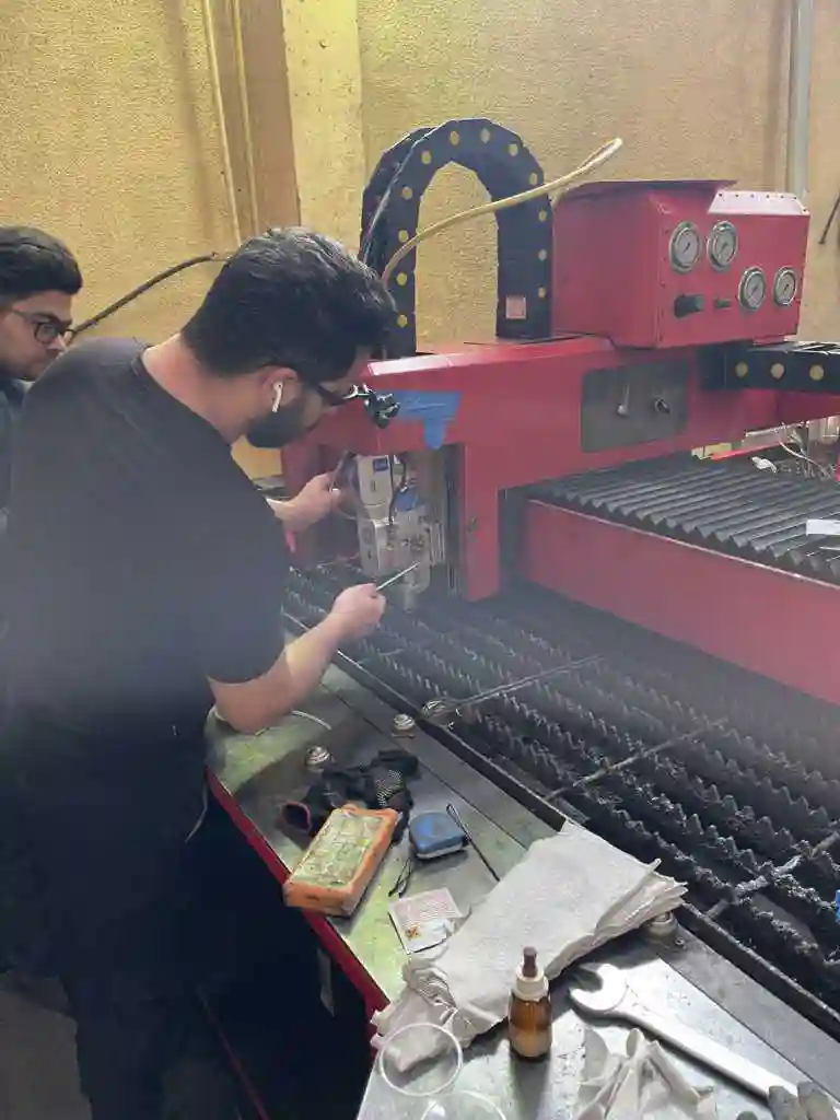 cutting laser machine service